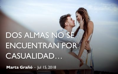 Dos almas no se encuentran por casualidad…