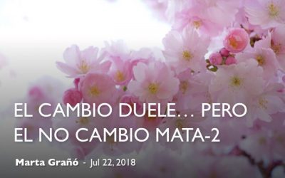 El cambio duele… pero el no cambio mata