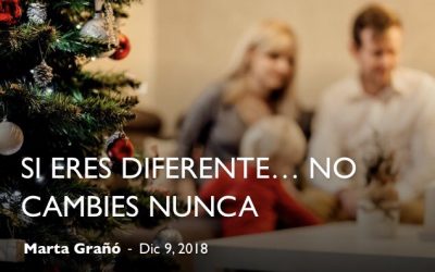 Si eres diferente, no cambies nunca