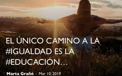 El único camino a la igualdad es la educación