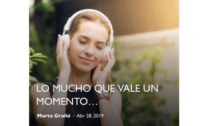 Lo mucho que vale un momento…