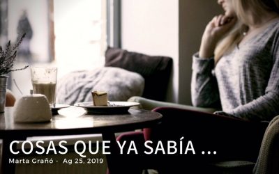 Cosas que ya sabía…
