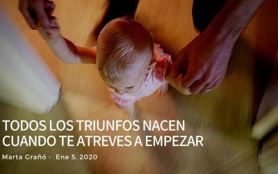 Todos los triunfos nacen cuando te atreves a empezar