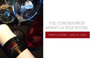 Y el coronavirus apagó la vida social