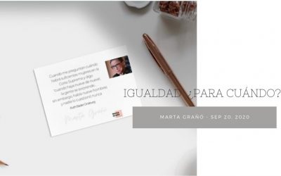 Igualdad ¿para cuándo?