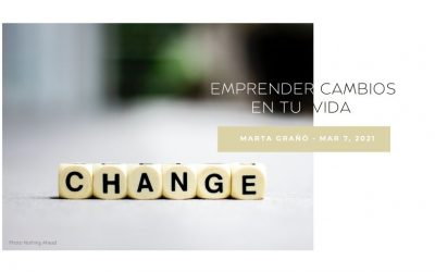 Emprender cambios en tu vida