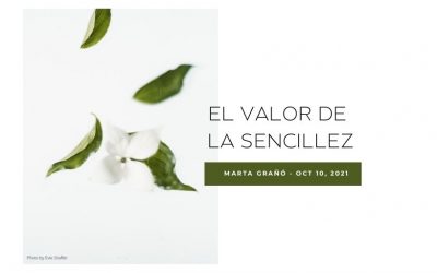 El valor de la sencillez