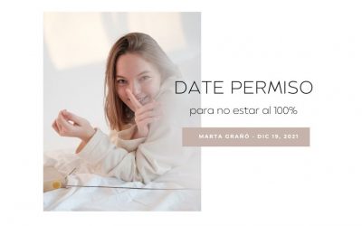 Date permiso para no estar al 100%