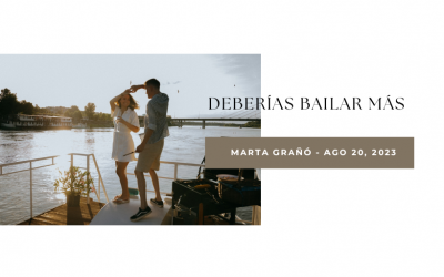 Deberías bailar más