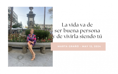 La vida va de ser buena persona