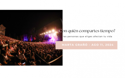 ¿Con quién compartes tiempo?