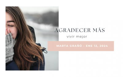 Agradecer más