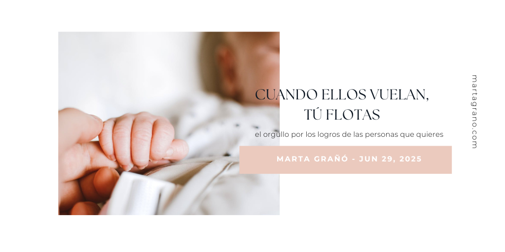 Cuando ellos vuelan, tú flotas
