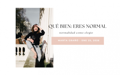 Qué bien: eres normal