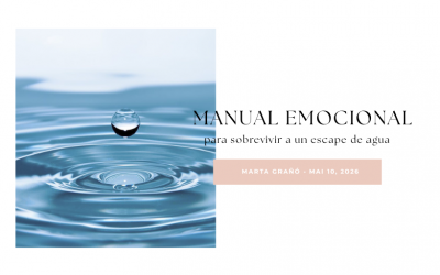 Manual emocional para sobrevivir a un escape de agua