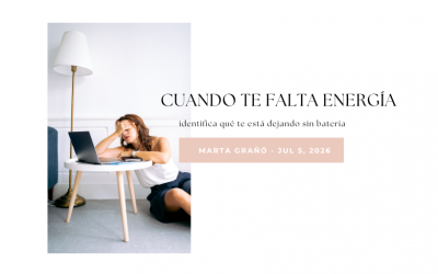 Cuando te falta energía